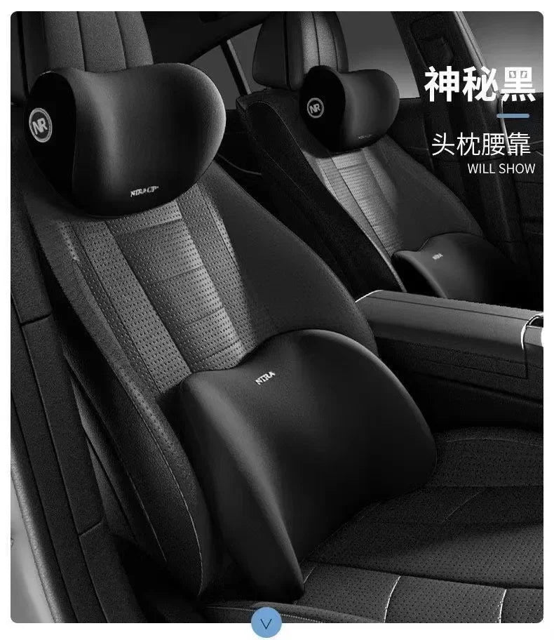 Car Headrest Lumbar Support