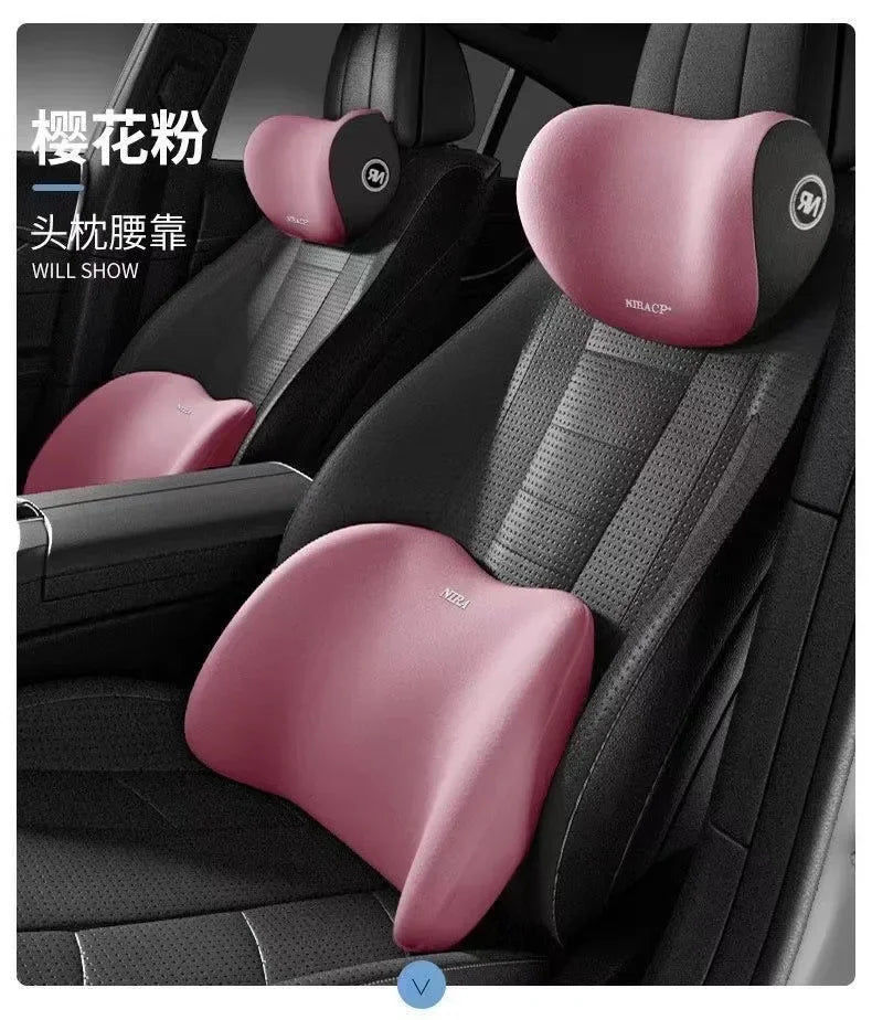 Car Headrest Lumbar Support