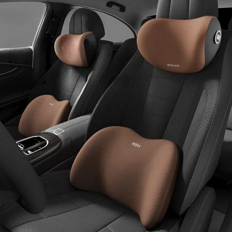 Car Headrest Lumbar Support