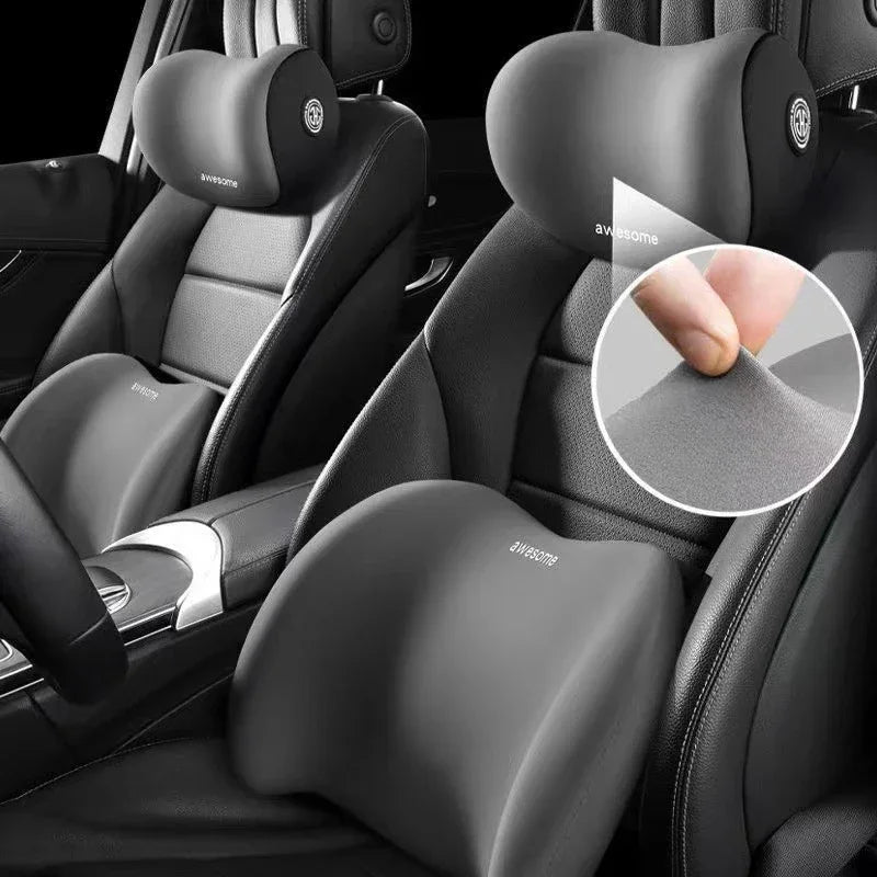 Car Headrest Lumbar Support